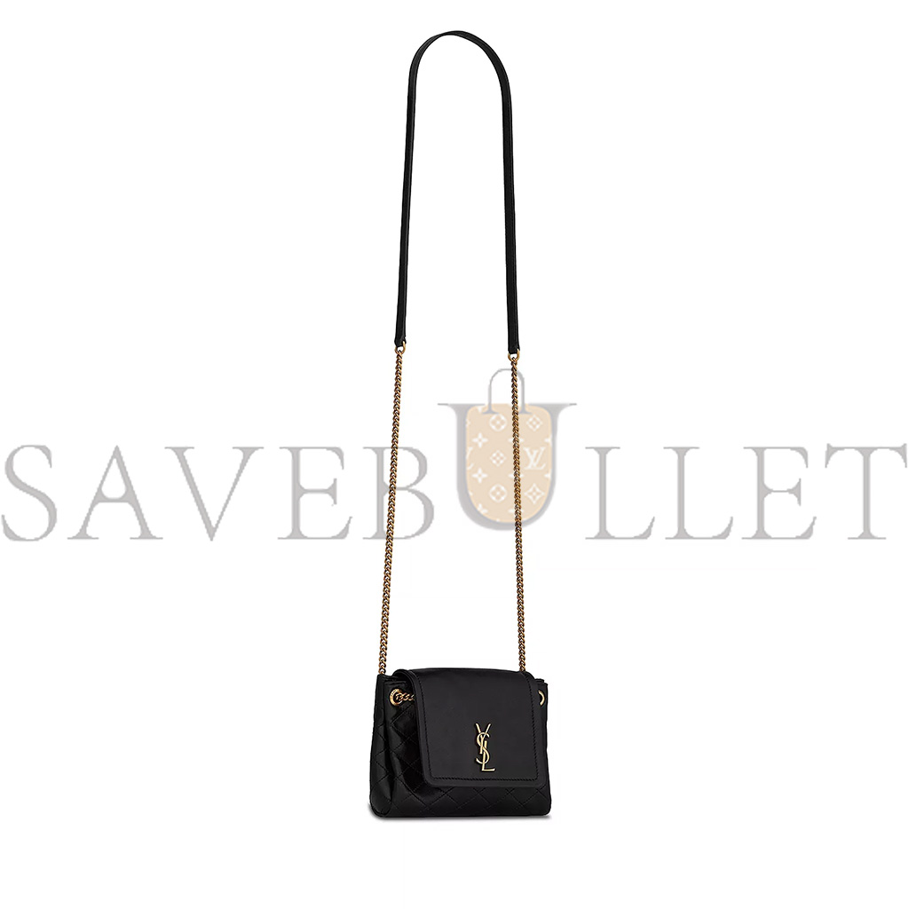 YSL MINI NOLITA IN LAMBSKIN 6727381EL071000 (18*13*6cm)